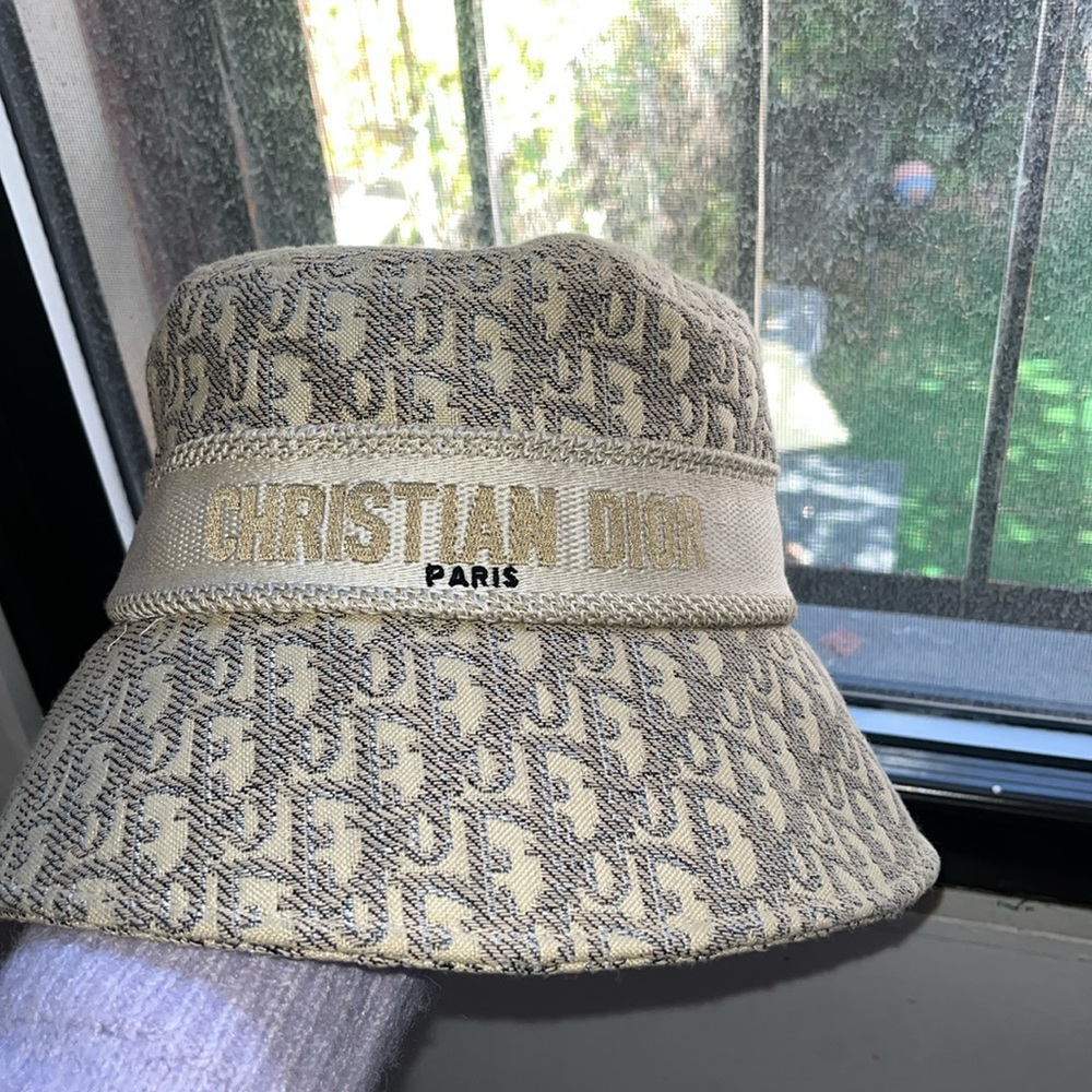 Thrifted Dior bucket hat